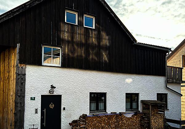 Ansicht vom Parkplatz