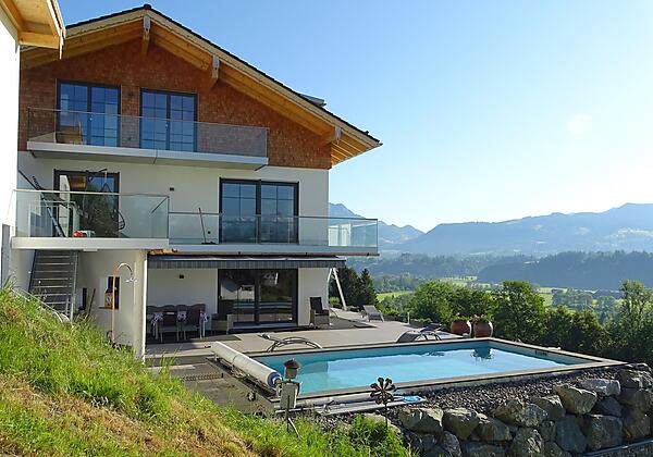 Aussenansicht mit Blick nach Nord-Ost