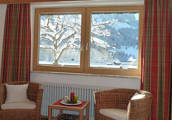Schlafzimmer Ausblick