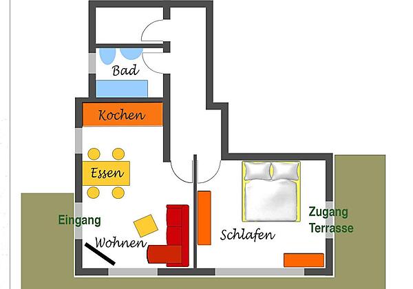 Grundriss FeWo