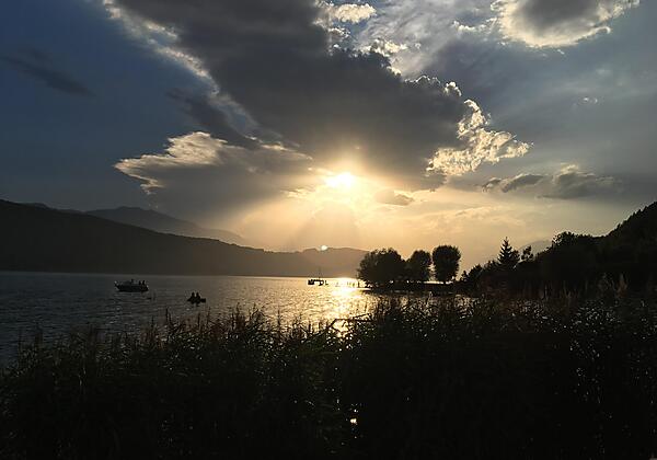 Abendstimmung am See