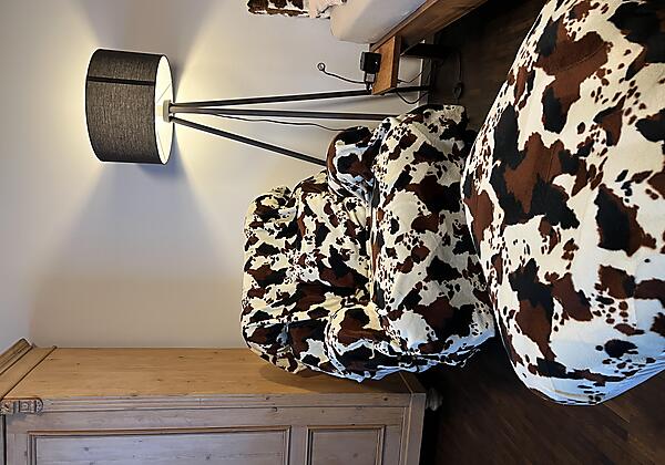 Leseecke im Schaukelsessel