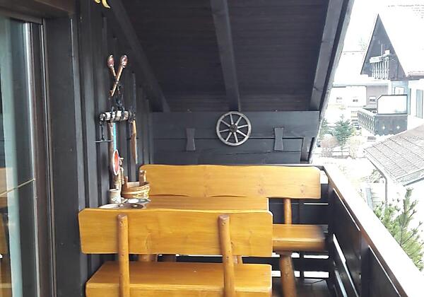 Sitzplatz Westbalkon