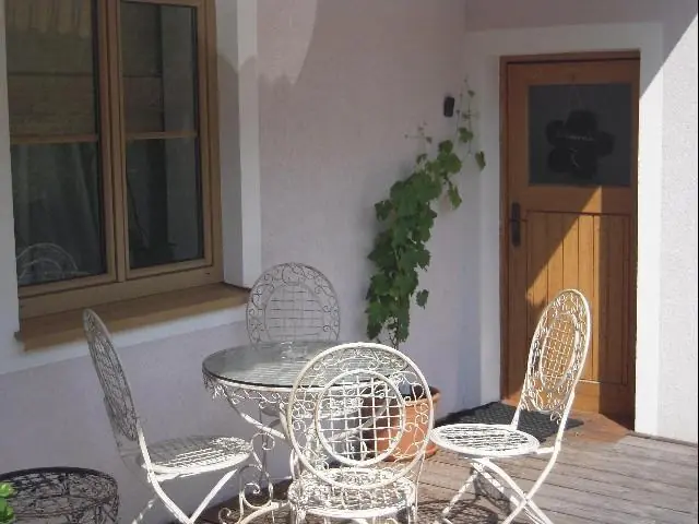 Terrasse Willkommen!