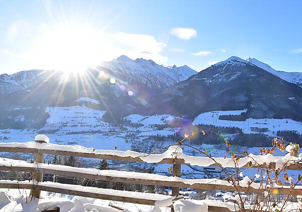 Panoramablick im Winter