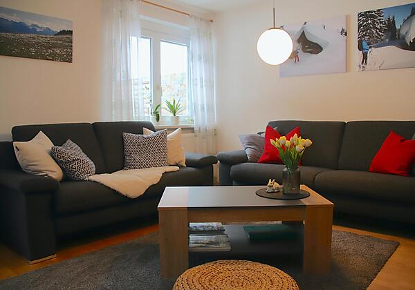 Sofaecke im Wohnzimmer