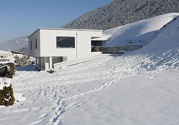 Haus Robi Hausansicht Winter