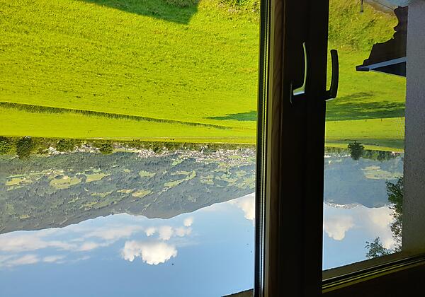 Ausblick Schlafzimmer