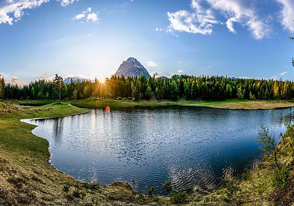 Lottensee Panorama - Seefeld (1)