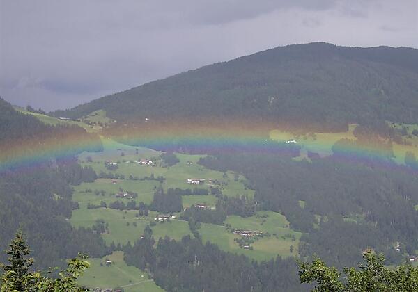 Unter dem Regenbogen...