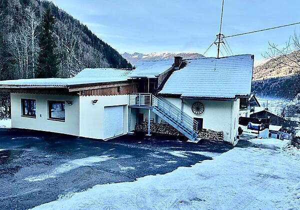 Mit Blick nach Flattach