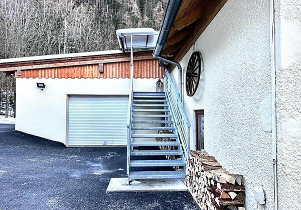 Eigener Zugangsbereich zur Wohnung