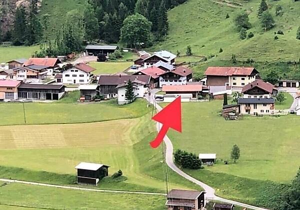 Fernsicht der Lage der Ferienwohnung