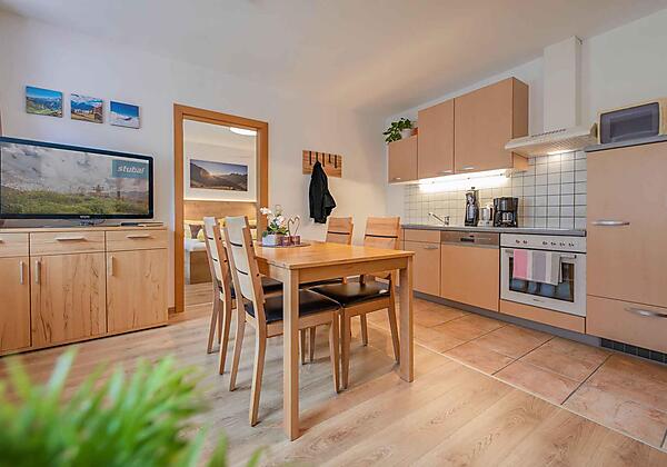 Wohnbereich m. Sitzgarnitur - Ferienwohnung Sophia