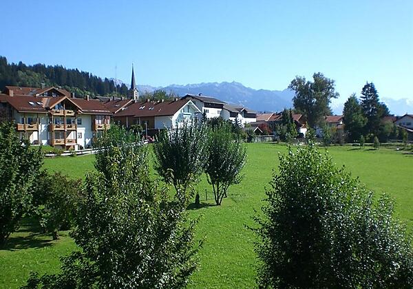 Blick von Ihrem Balkon