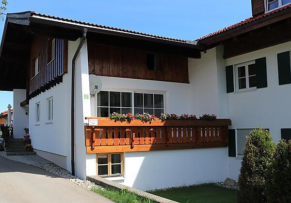 Ansicht Ferienwohnung Trettachblick