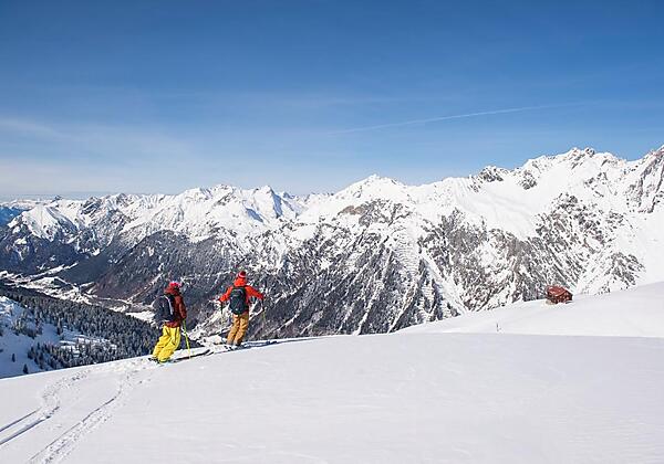 Ausblick Klostertal/Arlberg