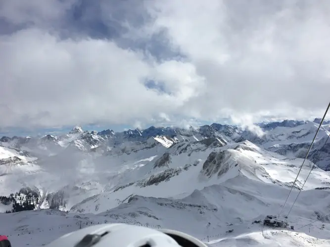 Blick vom Nebelhorn