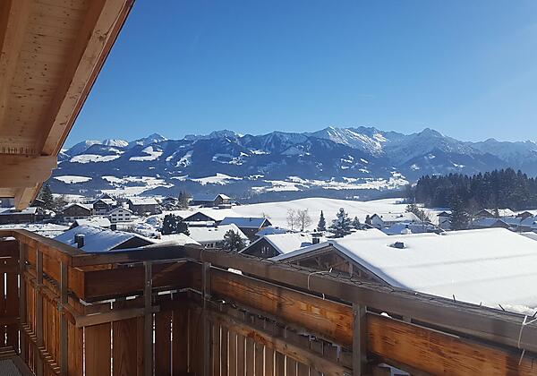 Bergblick von der Rubihornwohnung