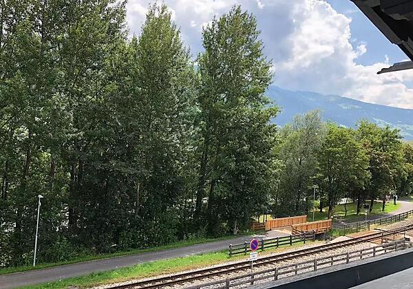 Ausblick vom Balkon