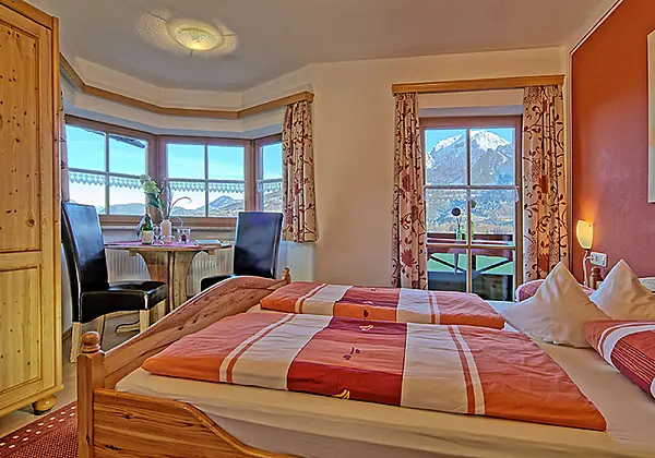 Schlafzimmer Ferienwohnung Watzmann