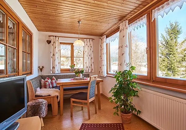 Wintergarten Ferienwohnung Untersberg