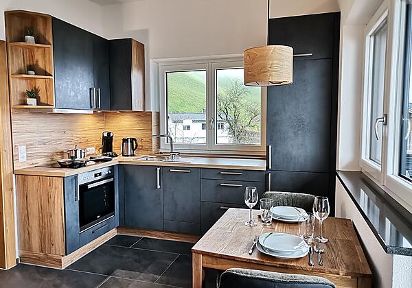 Hart im Zillertal-Ferienwohnungen Margreiter-Küche