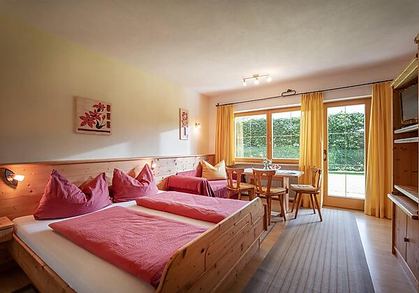 Wohnschlafzimmer Apartment Wilder Kaiser Blick