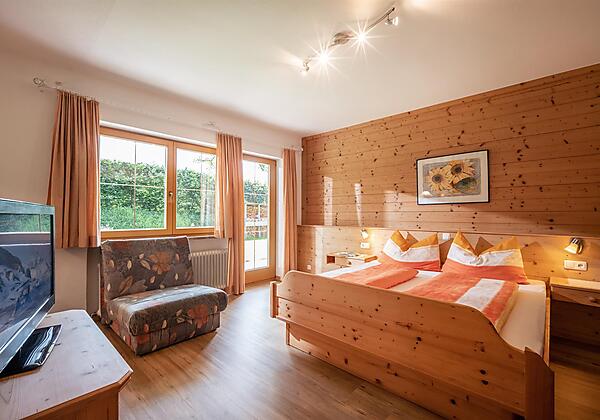 Schlafzimmer Apartment Scheffauerblick