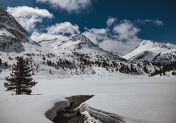 Obersee im Winter