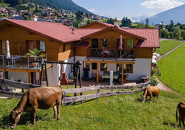 Blick auf Ferienwohnung