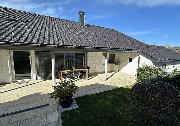 Überdachte Terrasse