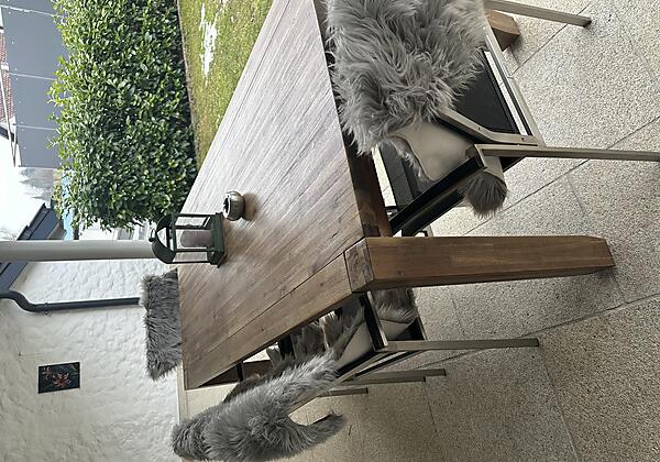 Überdachte Terrasse - Winter