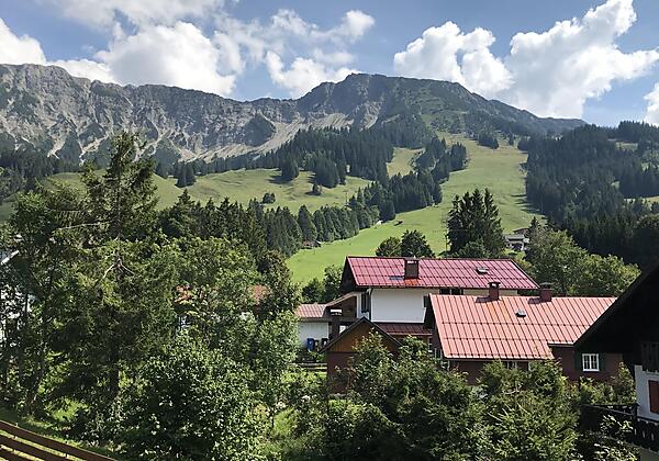Ausblick vom Balkon / Wohnzimmer