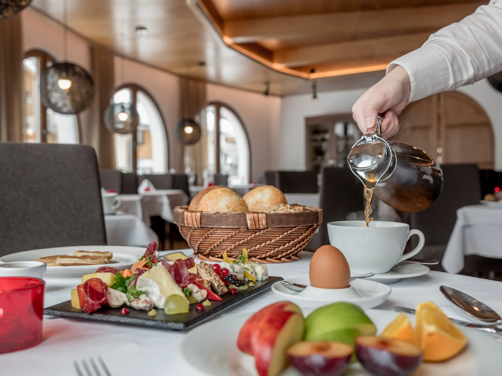 Frühstück im Silvretta