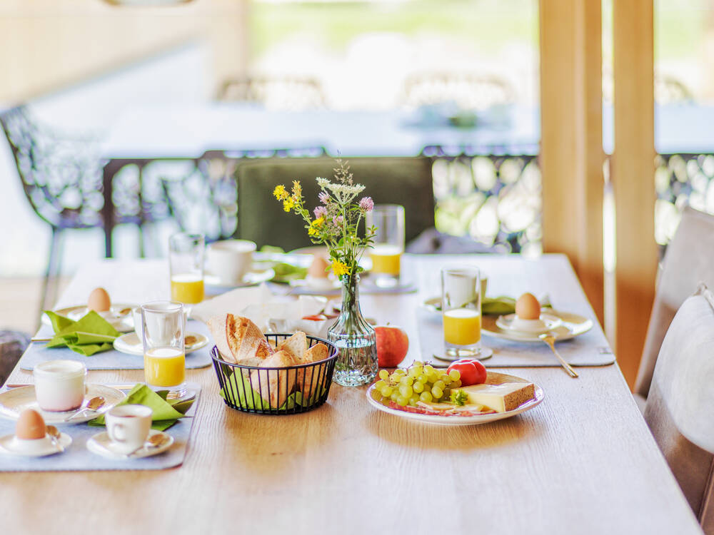 Frühstückstisch