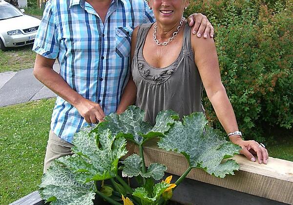 Garten für Gäste