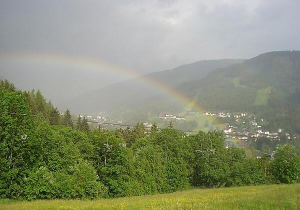 Ausblick auf Bad Kleinkirchheim