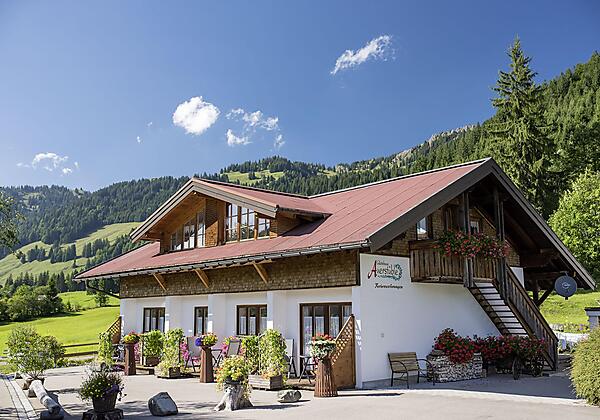 Unser Nebengebäude mit 4 Ferienwohnungen in Balder