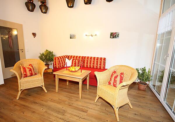 Fewo Alpenrose Wohnzimmer