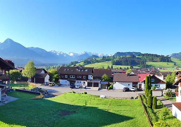 Panoramasicht vom Balkon