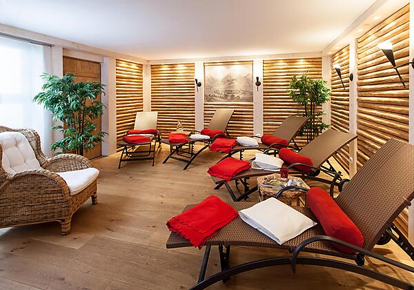 Gästehaus Eberhart Wellness Sauna Ruhebereich