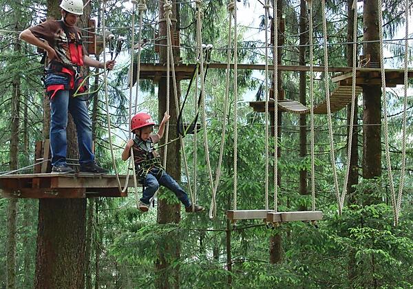 Klettergarten Kaltenbach Gästehaus Loithaler