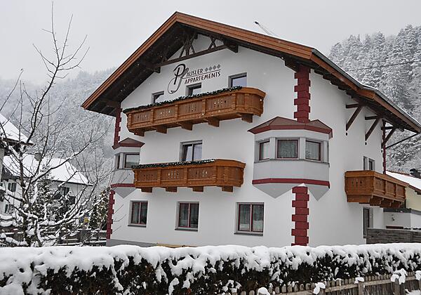 Appartement Pfausler im Winter
