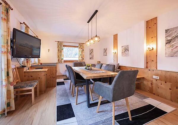 Wohnzimmer FeWo Gletscher