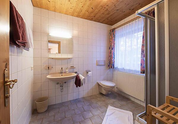 Dusche FeWo Gletscher