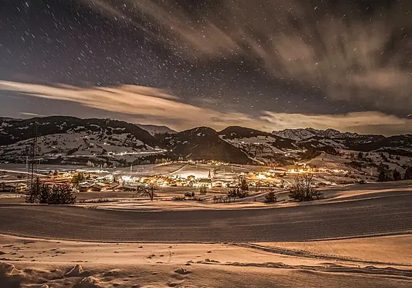 Winterabend in Embach