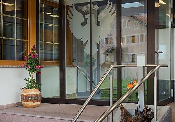 Eingang Hotel
