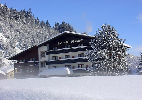 Winter im Gasthof Schwarzer Adler