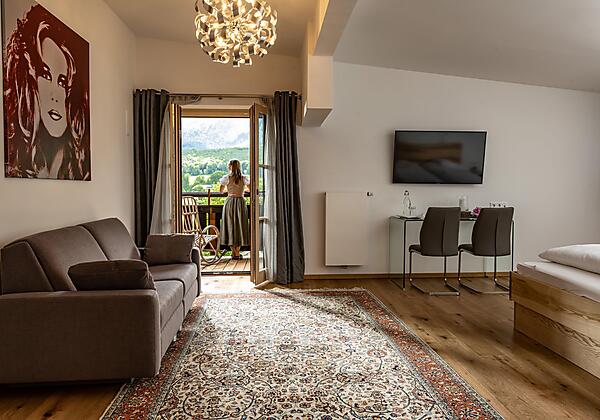 Doppelzimmer mit Bergblick